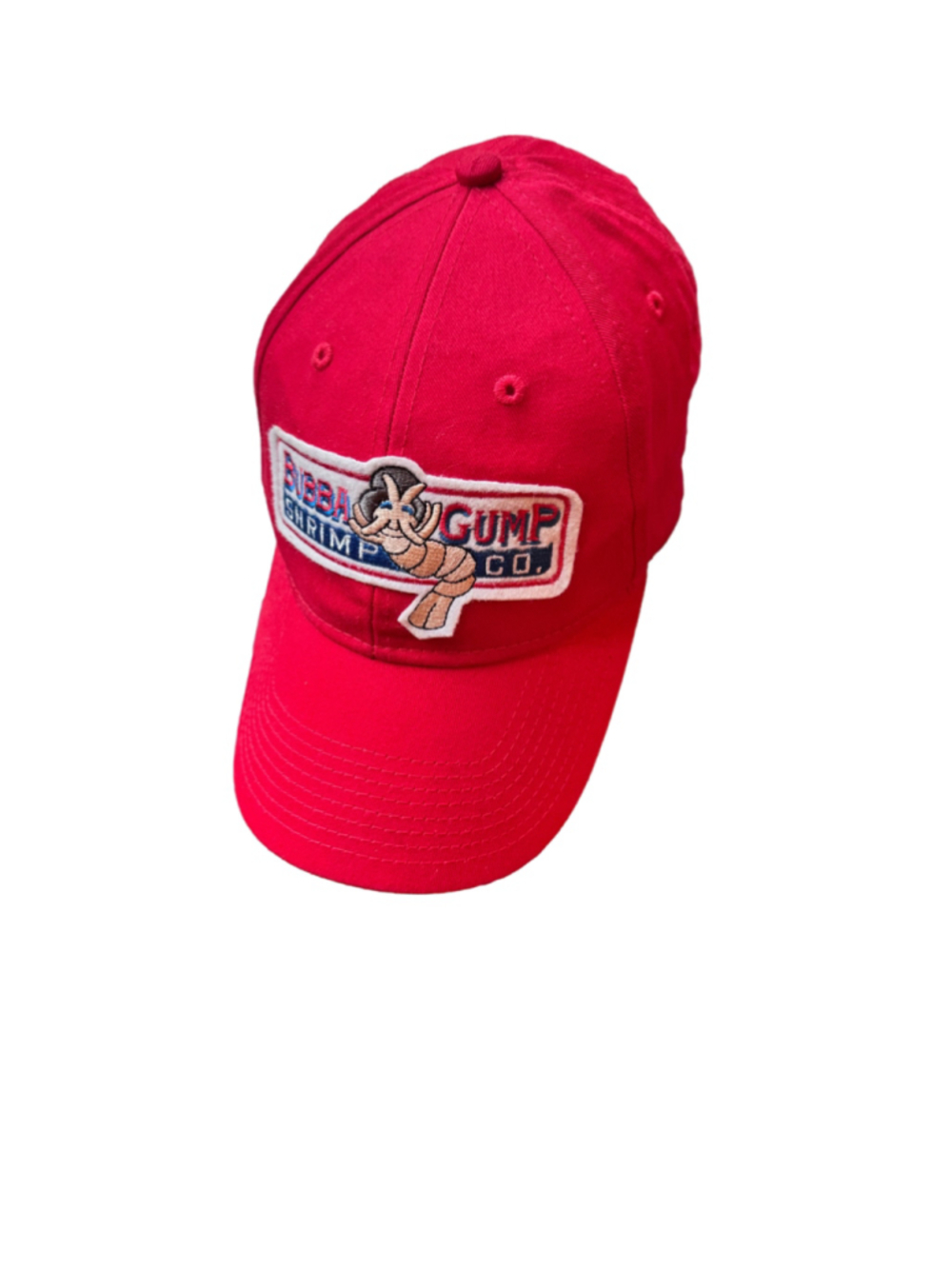 Unisex Bubba Gump Shrimp Co. Red Baseball Hat One Size